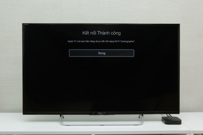 Sau khi kết nối thành công bạn chọn Xong